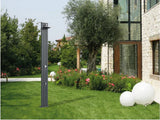 Arkema SPRING S 30 LITRE garden solar shower in aluminium, with foot washer