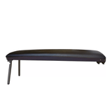 Slimbeam panca allenamento in similpelle nera