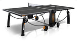GARLANDO Ping pong Vortex outdoor piano gioco antracite con ruote