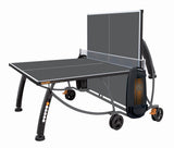 GARLANDO Ping pong Vortex outdoor piano gioco antracite con ruote