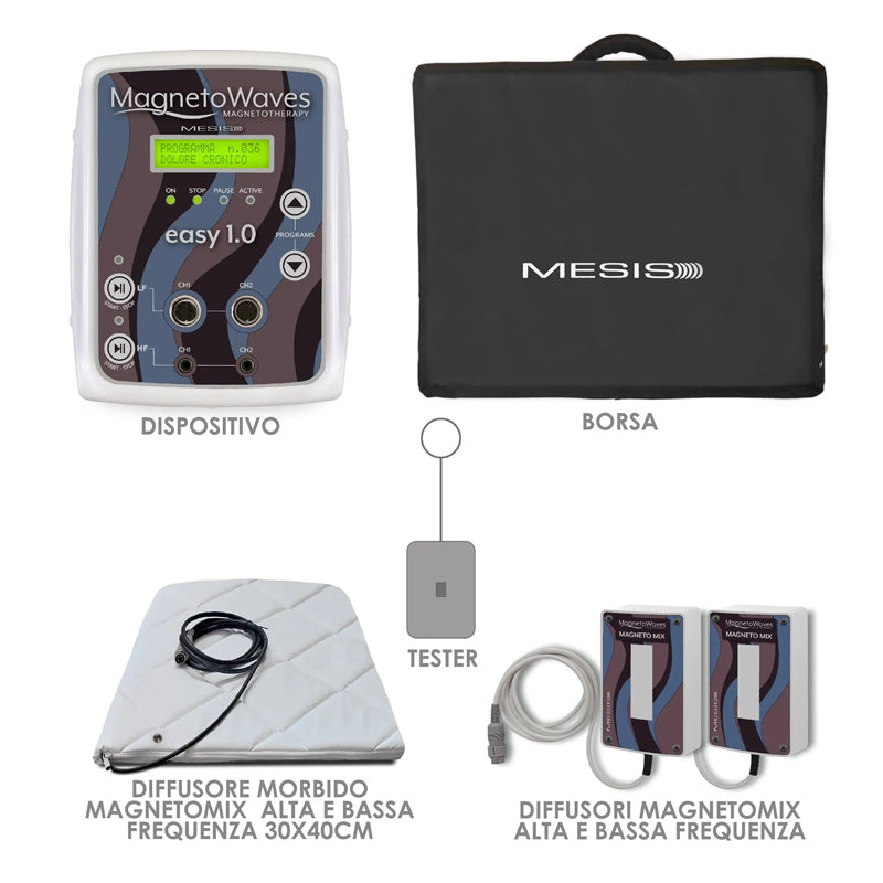 Mesis Magnetoterapia MagnetoWaves Easy 1.0 - Dotazione WELLNESS