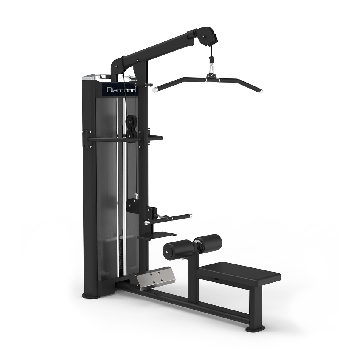 Diamond Combo Lat Machine / Pulley Row Serie 650 - WS650-COMBOLATPULLEY