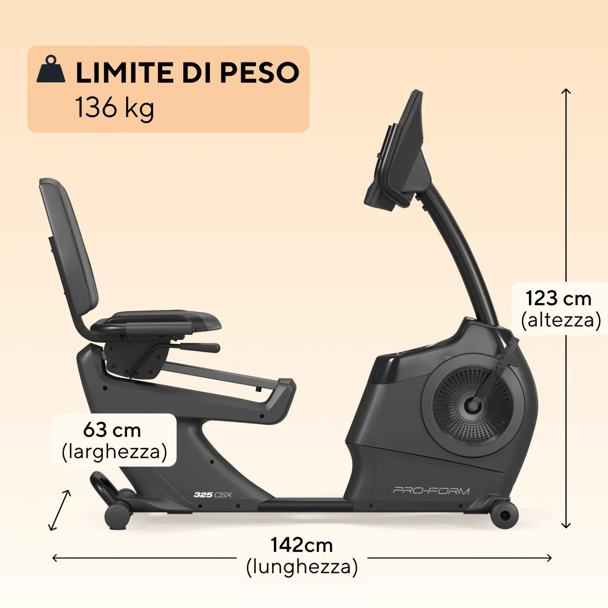 ProForm Cyclette 325 CSX