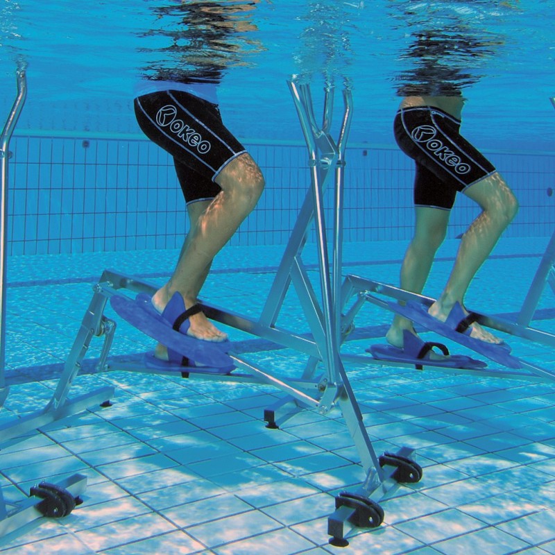 Okeo Water Running Elliptical swimming pool Aquarunning