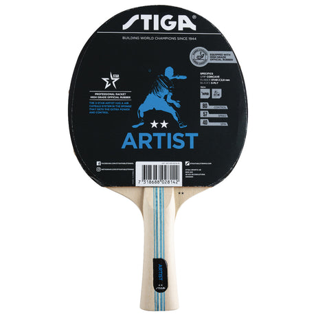 Stiga Racchetta da Ping Pong Artist WRB (2 stelle)