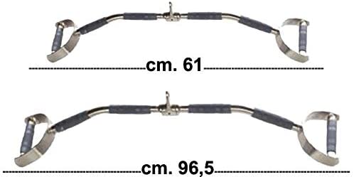 BARRA LAT 96,5 cm. con 2 maniglie Toorx -  BL-96,5