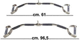 BARRA LAT 96,5 cm. con 2 maniglie Toorx -  BL-96,5