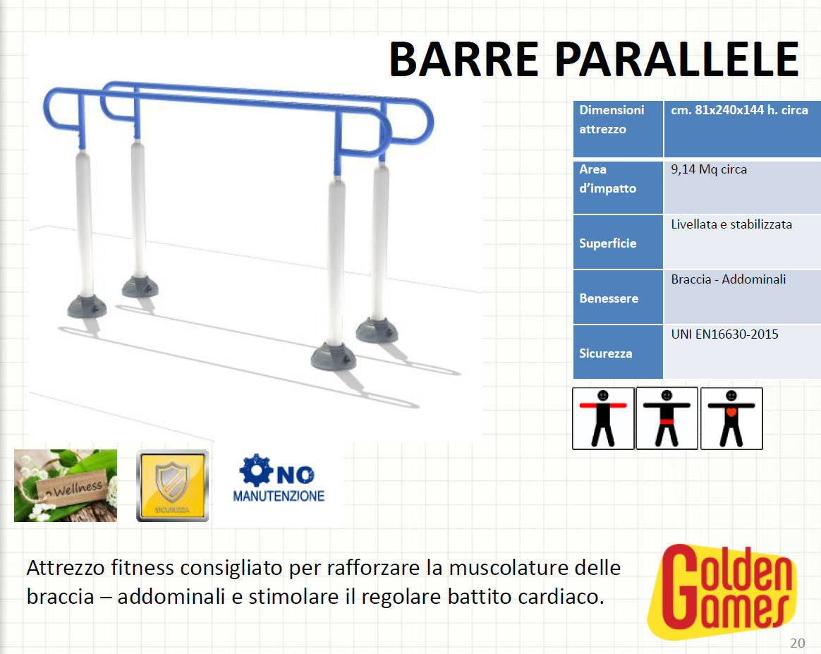 Golden Games Barre Parallele - FSSW04