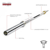 Diamond Bilanciere Olimpico Competizione Kg 1000 - BOCD220N
