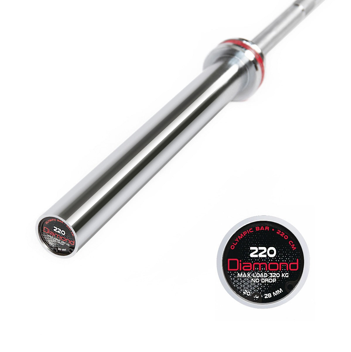 Diamond Bilanciere Olimpico Kg 320 - BOD220N