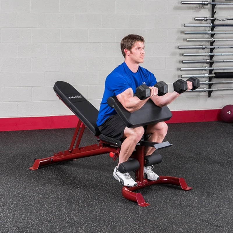 Body Solid GFID100 Free Leverage Bench 