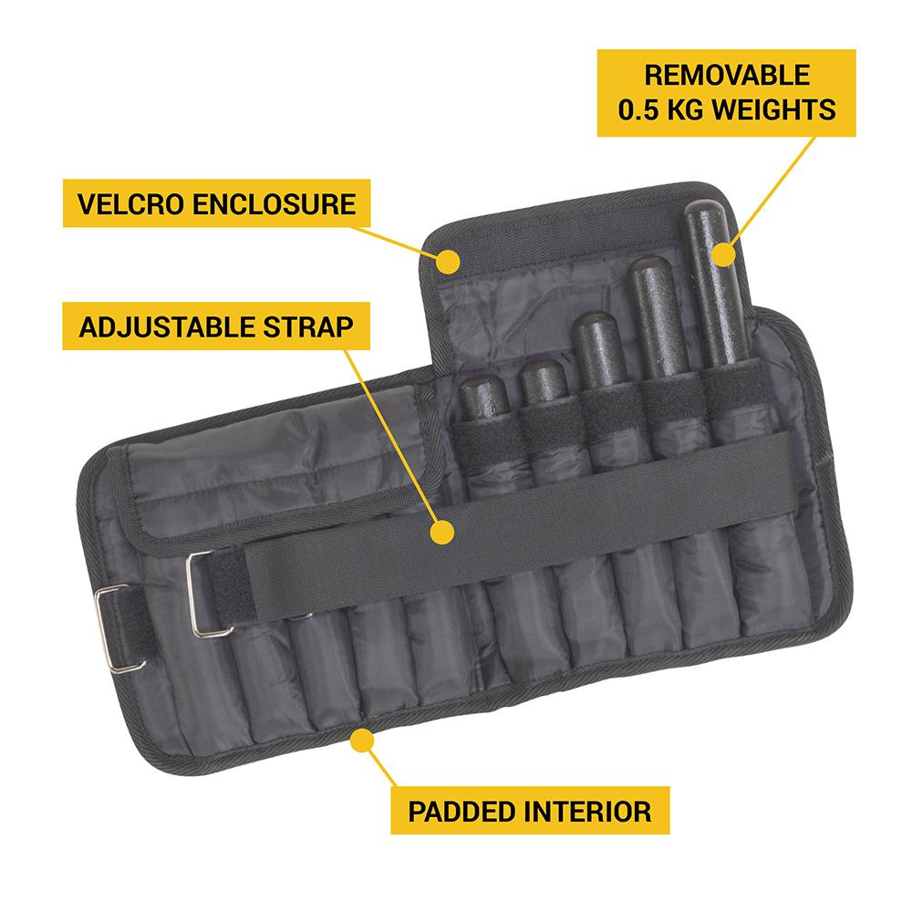 Body Solid Cavigliere 2x2.25 Kg - BSTAW10