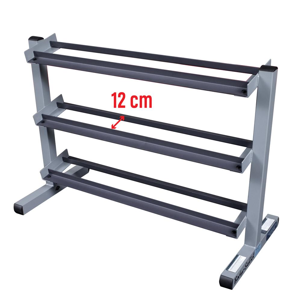 Body Solid Dumbell Rack 3 piani GDR363