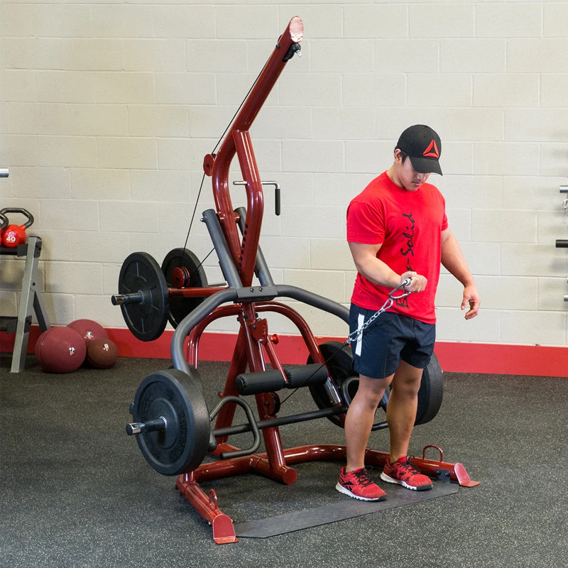 Body Solid GLGS100 Corner Leverage Gym
