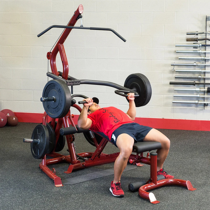 Body Solid GLGS100 Corner Leverage Gym