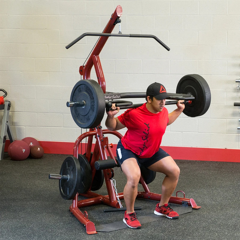 Body Solid GLGS100 Corner Leverage Gym
