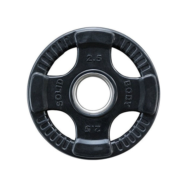Body-Solid Rubber 4 Grip Olympic Plates Kg 2.5