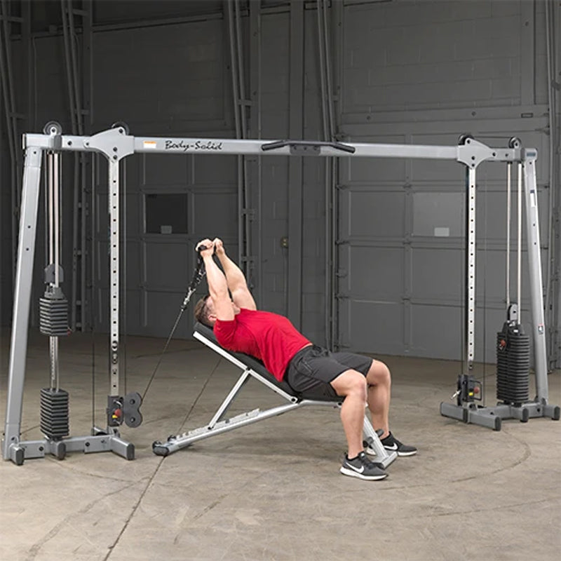 Body Solid Selectorized Deluxe Cable Crossover GDCC250