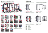 Body Solid SPR1000DB Double Power Rack Package