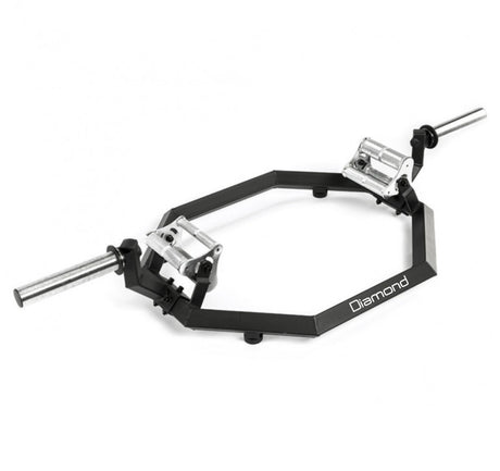 JK Fitness Diamond Bilanciere Olimpionico Esagonale - Shrug Bar Pro D.50 mm BOED-P