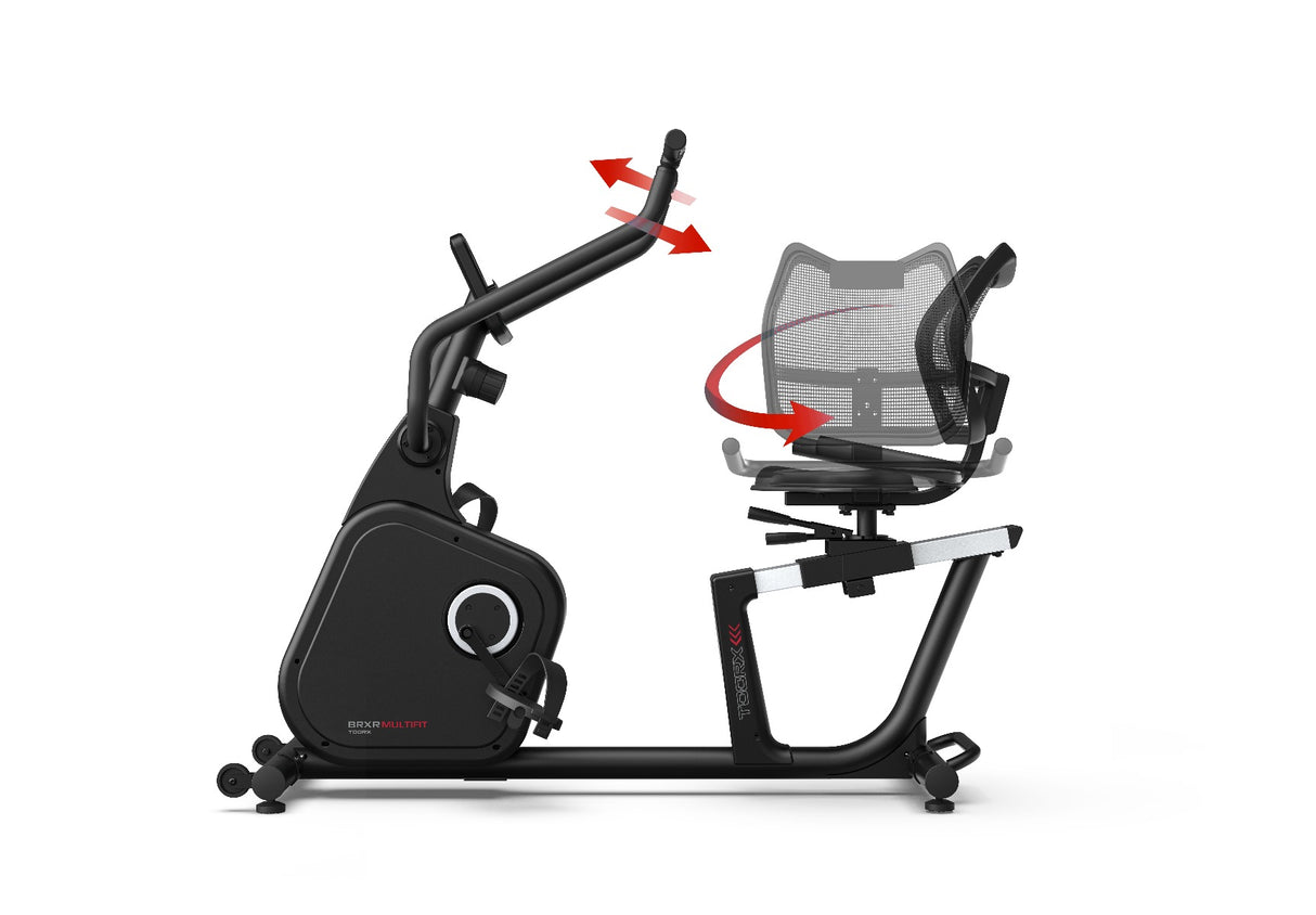 Toorx Recumbent BRX-RMULTIFIT HRC APP Ready 3.0