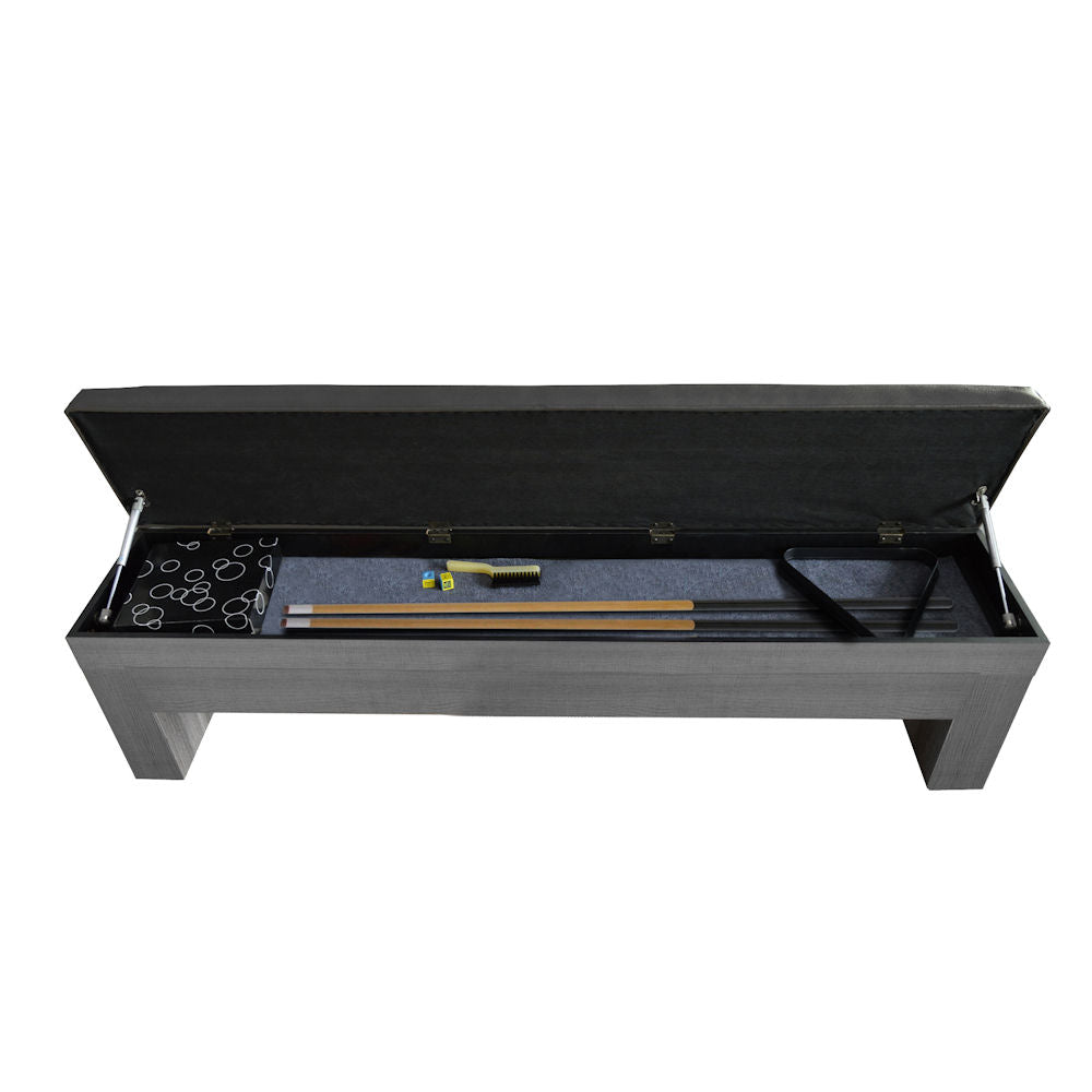 Garlando Cassapanca Miami Rovere Grigio