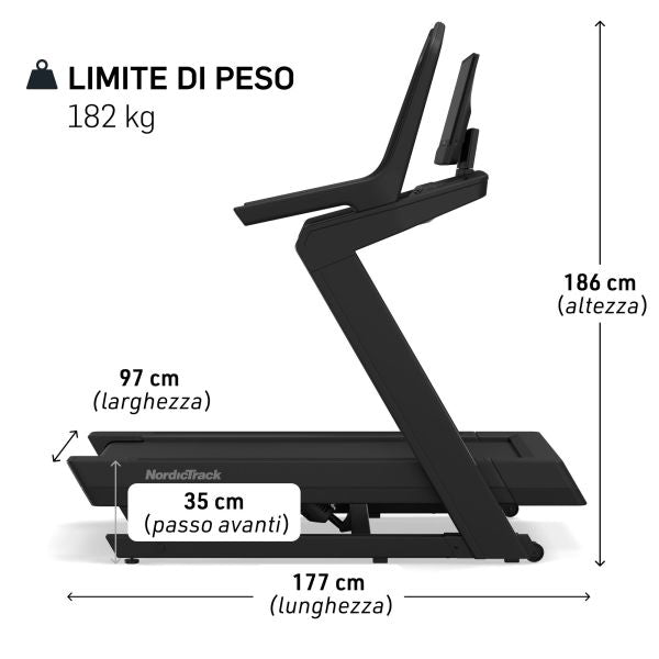 Nordictrack Tapis Roulant X24 Incline Trainer