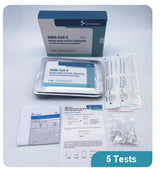 Lepu Medical COVID-19 Antigenic Swab (pack of 5 tests)