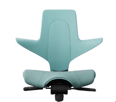Hag Capisco Puls 8010 Aqua Green + Padded Cushion