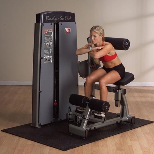 Body-Solid Pro Dual Ab and Back Machine DABB-SF