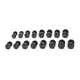 Diamond Set Manubrio Gommato Tondo Pro Black da 26 a 40 Kg - MGTDS26-40 