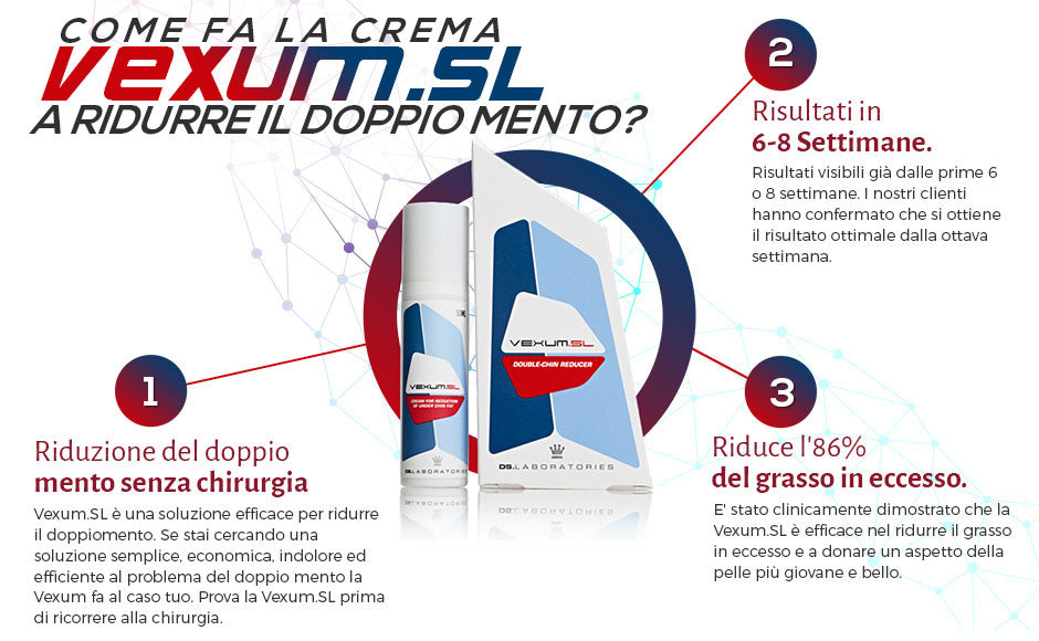 DS Vexum SL Crema Doppio Mento 50 Ml (kit 3 confezioni)