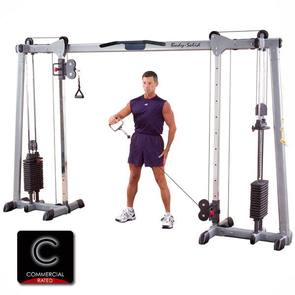 Body Solid Selectorized Deluxe Cable Crossover GDCC250