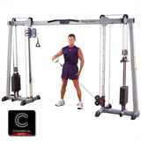Body Solid Selectorized Deluxe Cable Crossover GDCC250