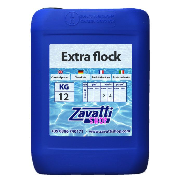 12 Lt ExtraFlock - flocculante liquido per piscina