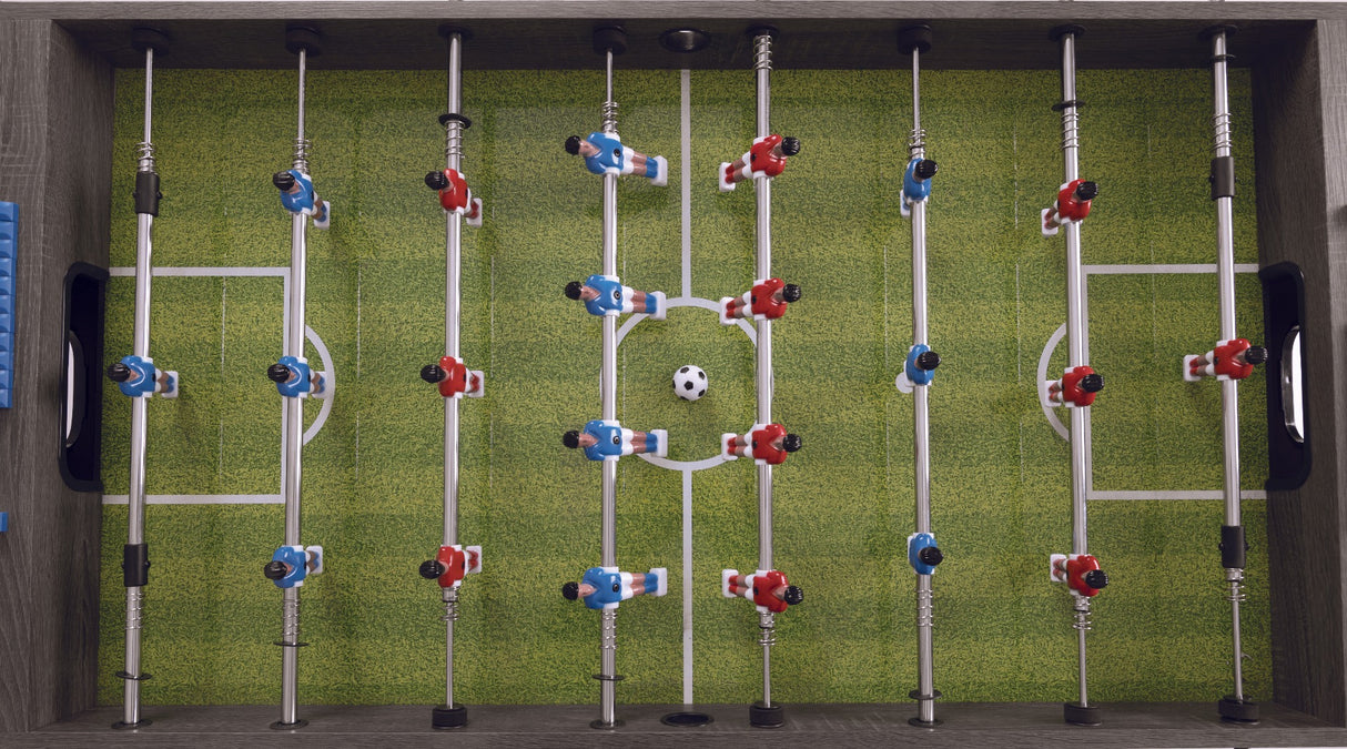 Garlando F2 table football with retractable rods