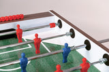 Garlando F-100 grey oak table football with retractable rods