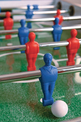 Garlando F-100 grey oak table football with retractable rods