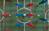 Garlando F-100 grey oak table football with retractable rods