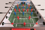 Garlando F-100 grey oak table football with retractable rods