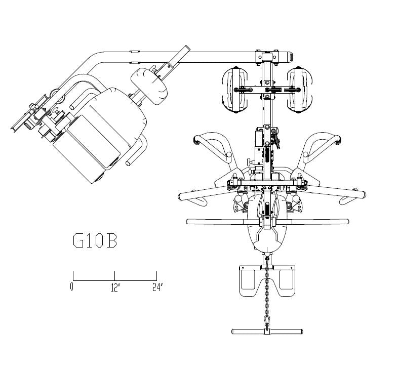 Body-Solid G10B BI-Angular Home Gym