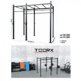 Toorx Gabbia CHALLENGE 2 campate autoportanti - G60-2A