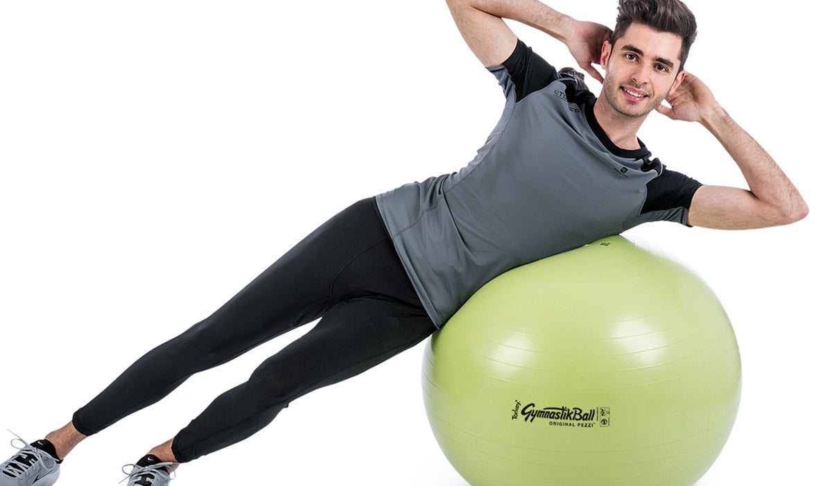 Tonkey Gymnastik Ball Biobased 42 cm Lime