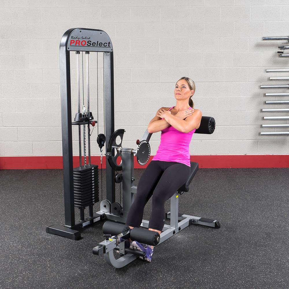 Body Solid Proselect Ab & Back Machine GCAB-STK 