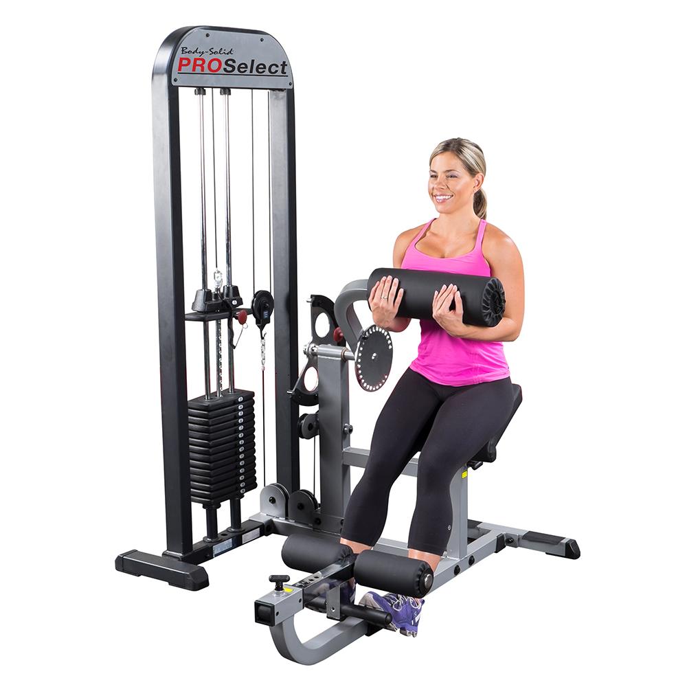 Body Solid Proselect Ab & Back Machine GCAB-STK 