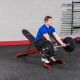 Body Solid GFID100 Free Leverage Bench 