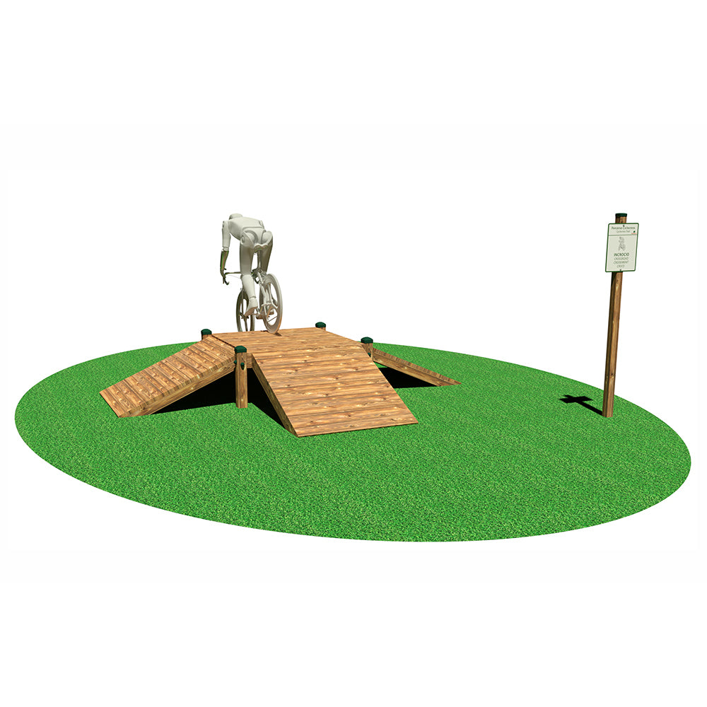 Giochipark Stazione Ciclocross Incrocio