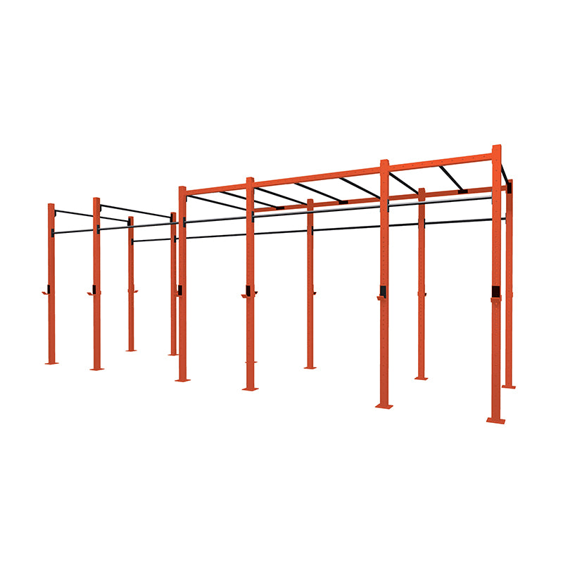 Toorx Gabbia MASTER OUTDOOR 5 campate autoportante con Monkey Station 
