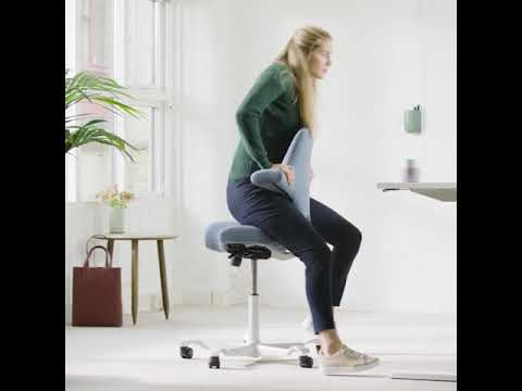 Hag Capisco Puls 8010 Red + Padded Cushion
