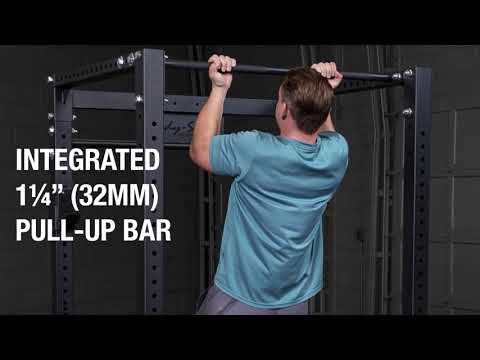 Body-Solid Power Rack GPR400 + GLA400 Lat Machine + SFID425 Bench